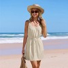 Women's Eyelet Embroidered Sleeveless Beach Cover-Up Dress - Cupshe - 3 of 4