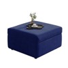 Buenhomino Modern DIY Sectional Sofa, Modular Sectional Couches for Living Room，Dark Blue Velvet - 2 of 4