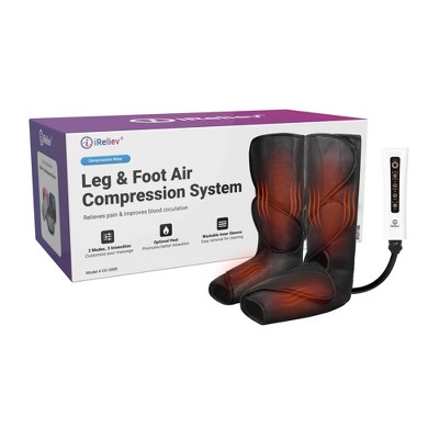 iReliev Relaxable Leg & Foot Air Compression System