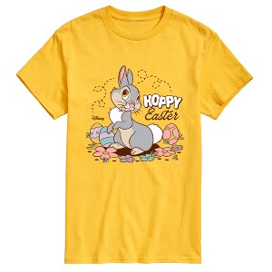 Men's Bambi Thumper Hoppy Easter Short Sleeve Graphic T-Shirt