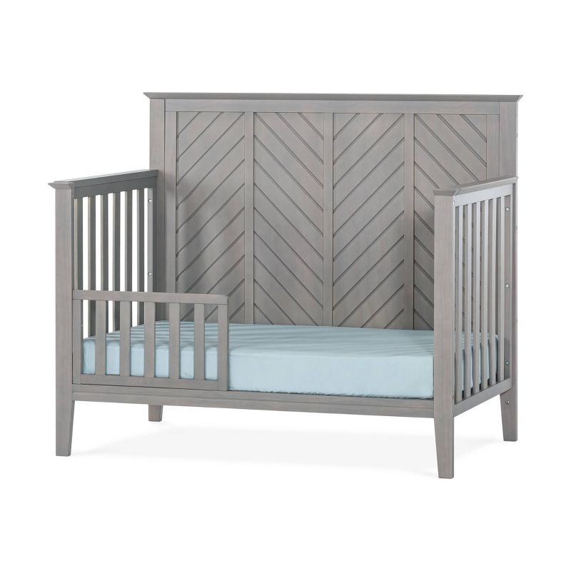 Child Craft Forever Eclectic Toddler Guard Rail (F09501) - Lunar Gray, 2 of 3
