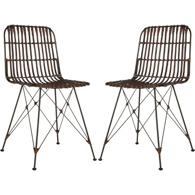 Target black best sale wire chair