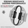 Pilates Ring Set ¨C 14¡± Magic Circle (38 lbs Resistance), 9.8¡± Pilates Ball, 5 Resistance Bands, and Exercise Guide Included - 3 of 4
