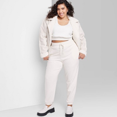 Women's Baggy Sweatpants - Wild Fable™ Tan S : Target