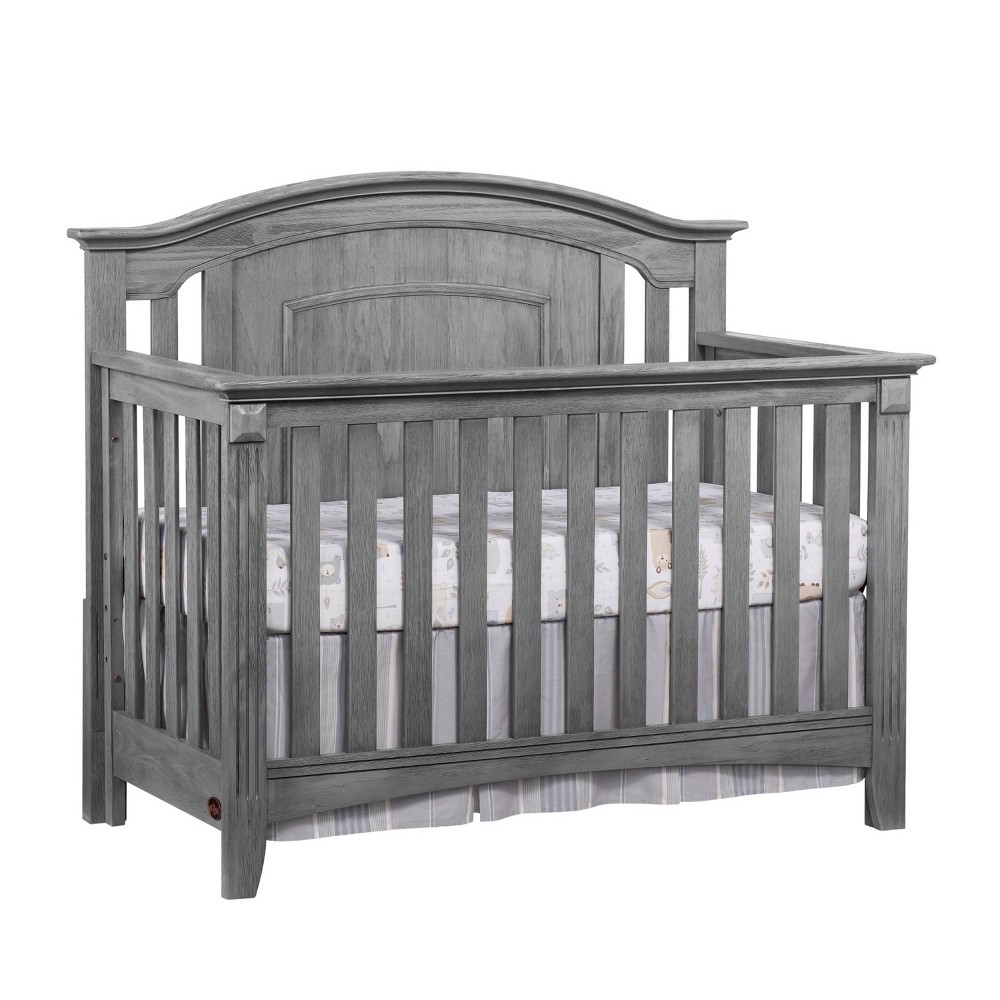 Photos - Kids Furniture Oxford Baby Willowbrook 4-in-1 Convertible Crib - Graphite Gray