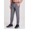 Avalanche Men's Ultra Lightweight Buttery Soft Stretch Jersey Jogger Pants with Pockets - 4 of 4