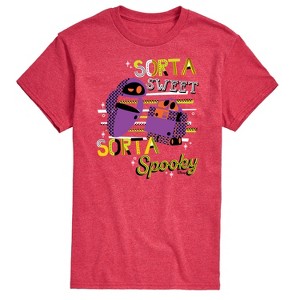 Men's Disney Wall-E Short Sleeve Graphic T-Shirt - Heather Red - 3 X-Large - 1 of 4