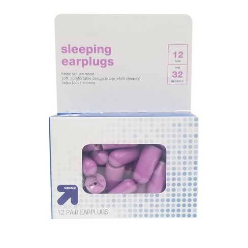 Sleeping Foam Earplugs - 12 Pair - Up & Up™ : Target