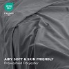 Deep Pocket Twin Sheets - 4 Piece, Prewashed Ultra-Soft Twin Sheets Set, Fits Mattresses Up to 18 Inches Thick, Breathable & Secure Fit, Hotel Luxury - 2 of 4