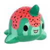 Aurora Small Watermelon Nomwhal Tasty Peach Enchanting Stuffed Animal Green 7" - image 3 of 4