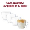 Smarty Had A Party 2 oz. Clear Square Plastic Mini Coffee Tea Cups - 240 pcs - 4 of 4