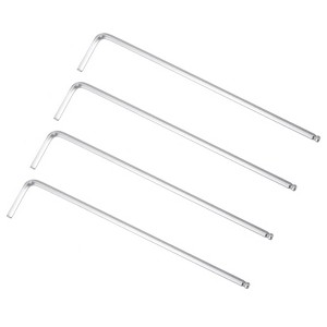 Unique Bargains SAE Ball End Tip L-Shaped Long Arm Hex Key Wrenches 4 Pcs - 1 of 4