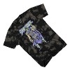 Mens Ninja Turtles Group Shirt - Straight From The Sewer - TMNT Throwback Classic Tie Dye T-Shirt - 3 of 4