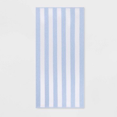 white beach towel