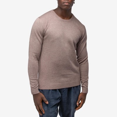 X RAY Men's Basic Crewneck Sweater in CONCRETE Size S