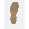 Ashton Black Flat Ankle Strap Women Sandals - 4 of 4