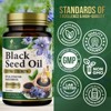 Black Seed Oil Softgels 1000mg, Premium Nigella Sativa Blackseed, Pure Natural Black Cumin Seed Oil, Antioxidant - 60 Softgels By Nature's Nutrition - 4 of 4