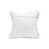 18x18 Inches Hand Woven Blue Polyester with Polyester Fill Pillow - Foreside Home & Garden - 3 of 4