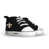 BabyFanatic Pre-Walkers High-Top Unisex Baby Shoes -  NFL New Orleans Saints - 2 of 4