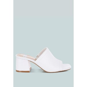 Wuling Slip-On Soft Leather Heels Women - 1 of 4