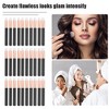 Unique Bargains Travel Blending Foundation Concealer Blusher Makeup Brush Set 10.3x1.4cm 30 Pcs - 2 of 4