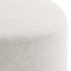 Modway Callum Large 23 in. Round Woven Heathered Fabric Upholstered Ottoman - 3 of 4