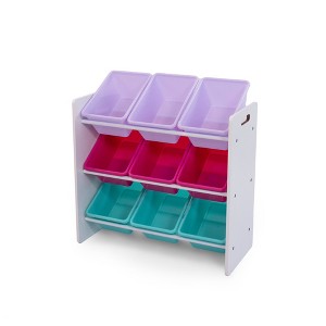 Kids' Toy Storage Organizer with 9 Storage Bins - Humble Crew - 1 of 4