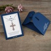 Anna-Kaci Rhinestone Celtic Cross Pendant Necklace with Religious Gift Card & Envelope Jewelry Gifts - 4 of 4