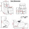 Electric Lift And Recline Chairs,Power Lift Chairs For Seniors,Recliner Armchair For Elderly,Remote Control Recliner Sofa-Cuddlewood - 4 of 4