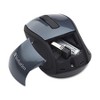 Verbatim Wireless Mini Travel Optical Mouse - Graphite - Radio Frequency - USB - 1600 dpi - Scroll Wheel - 3 of 4