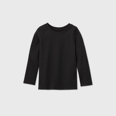 black toddler shirt