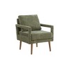CAVINAS Accent Chair Modern Mid Century Armchair Comfy Chair with Armrest and Soft Cushion for Home, Office - 2 of 4