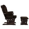Tangkula Rocking Chair Baby Nursery Chair Glider with Ottoman &Storage Pocket - 4 of 4