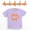 SmileyWorld Trick or Treat Candy - Youth Short Sleeve Graphic T-Shirt and Toddler Short Sleeve Graphic T-Shirt - 2 of 4