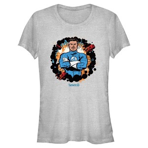 Juniors The Fantastic Four: First Steps Reed Richards Leader Power T Shirt - 1 of 2
