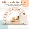 ATJafurn Accent Chairs Set of 2 for Living Room, Modern Sofa Chair with Pillow and Wood Frame, Comfy 3 in 1 Folding Sofa Bed for Bedroom Home Office - 4 of 4