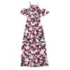 bar III Womens Watercolor Cold-Shoulder Maxi Dress - 2 of 2