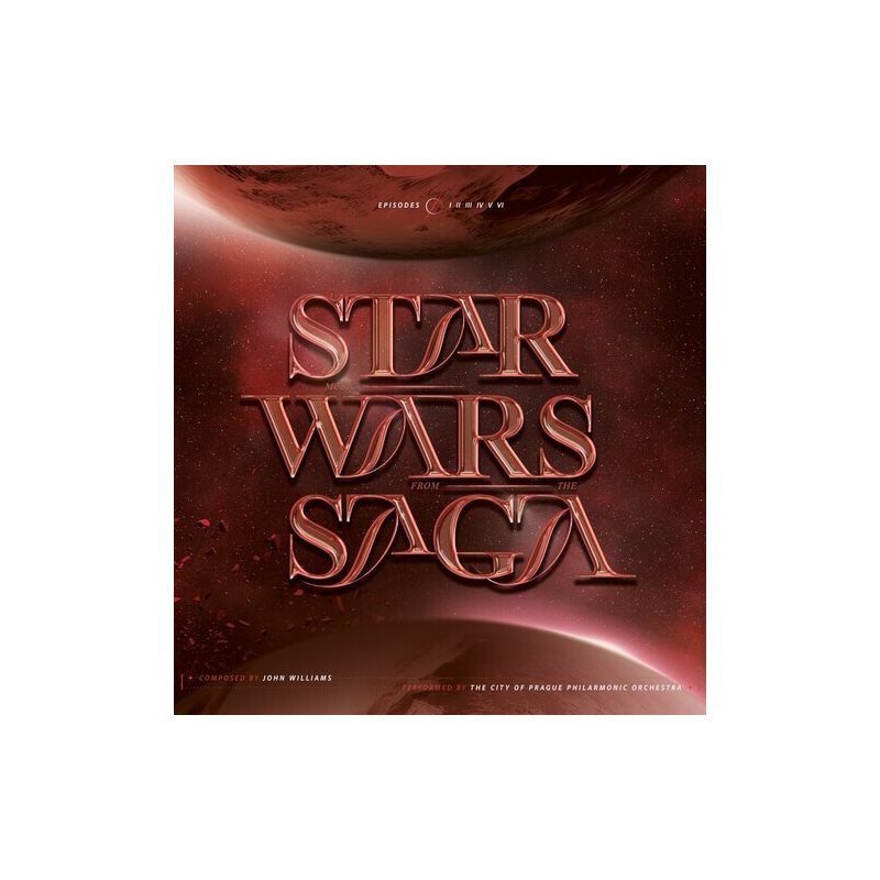 City of Prague Philharmonic Orchestra - Star Wars Saga (Original Soundtrack) (Colored Vinyl Red), 1 of 2