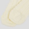 Alilang Women's Classic Crew Socks Cable-Knit Cotton for Casual Stability and Comfort 2 Pairs - 4 of 4