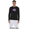 Abilene Christian University Adult Sport Long Sleeve Shirt Primary Logo, Black - image 3 of 4