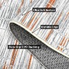 coucheta Washable Modern Area Rugs, Multi-size Farmhouse Distressed Abstract Low Pile Soft Non Slip Large Carpet, for Living Room, Bedroom, Dining - 4 of 4