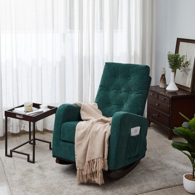 Bella Depot Rocking Chair Single Sofa Reclining Chair with Adjustable Back