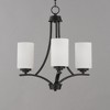 Maxim Lighting Deven 3 - Light Chandelier in  Black - 3 of 4