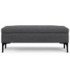 Rebecca Large Coffee Table Storage Ottoman with Lift up Lid - 4 of 4