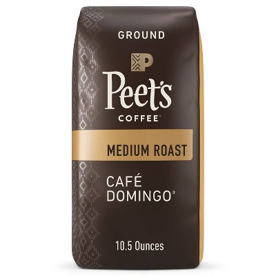 Peet&#39;s Caf&#233; Domingo Medium Roast Ground Coffee - 10.5oz