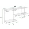 Racxily Custom Closet Organizer Kit 3 to 5 Feet Wall-Mounted Closet System with Hang Rod - 2 of 4