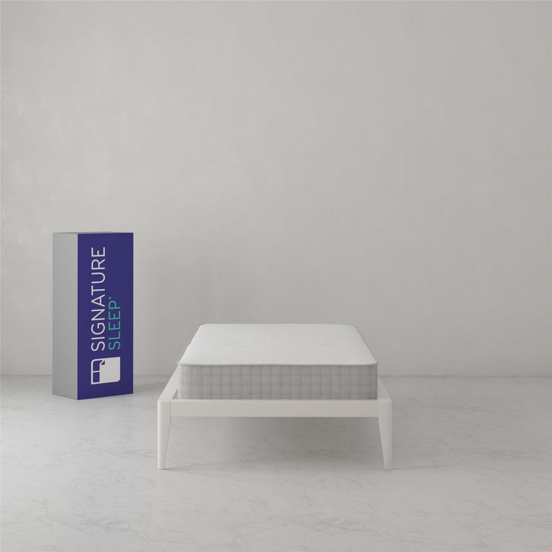 Signature Sleep Hush 8 Inch Independently Encased Coil Mattress, 4 of 5