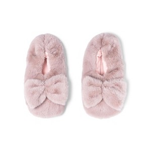 Hello Mello Cuddlers Heated Slippers Microwaveable Plush Soft Slippers for Women - 1 of 4