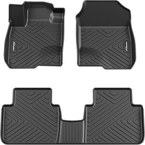All-Weather Floor Mats for 2023-2025 Hon-da HR-V - Heavy Duty TPE Anti-Skid Liners, Custom Fit - 1 of 4