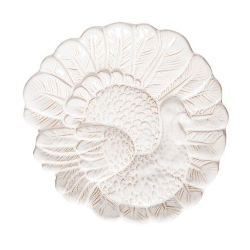 C&F Home White Turkey Plate - image 1 of 3